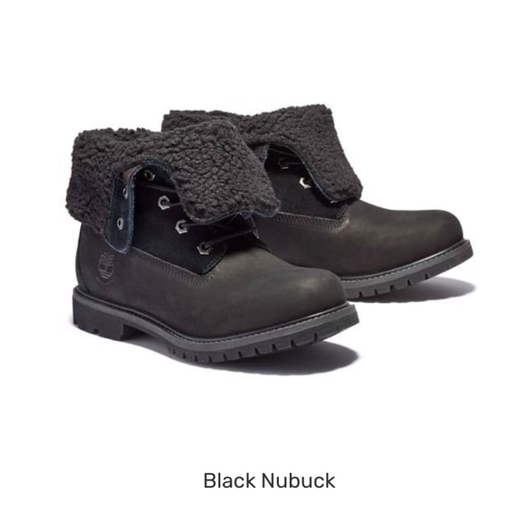 COPY - NEVER WORN Women’s Timberland Waterproof Roll-Top Boots (Black)